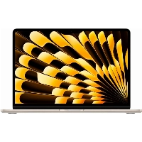 Ноутбук Apple MacBook Air 15 2025, Apple M4, 16/256 ГБ, 10/10, MW1J3, Starlight, сияющая звезда