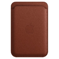 Кардхолдер Apple iPhone Leather Wallet (MPPX3), umber, Коричневый