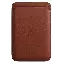 Apple iPhone Leather Wallet (MPPX3), umber, Коричневый
