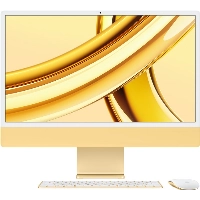 Моноблок Apple iMac 24" 2023 Z19F000D9, 4480x2520, Apple M3, RAM 16 ГБ, SSD 1 ТБ, 8-core CPU, 10-core GPU, MacOS, Yellow, желтый