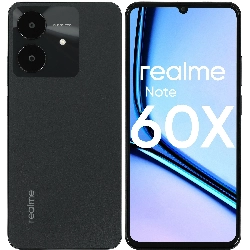 Смартфон Realme Note 60X, 4/128 ГБ, black, Черный