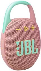 Портативная акустика JBL Clip 5, Pink, розовый