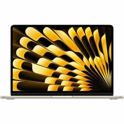 Ноутбук Apple MacBook Air 13 2024 2560x1664, Apple M3, RAM 16 ГБ, SSD 1 ТБ, 8-Core CPU 10-Core GPU, macOS, Z1BB000M5, Starlight, сияющая звезда