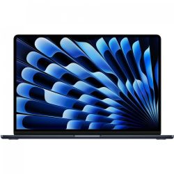 Ноутбук Apple MacBook Air 13 2024 2560x1664, Apple M3, RAM 8 ГБ, SSD 512 ГБ, 8-Core CPU 10-Core GPU, macOS, MRXW3, Midnight, тёмная ночь