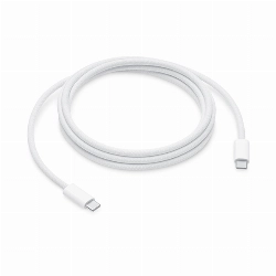 Кабель USB Type-C - Type-C, Wooven Cable (MU2G3), 240 Вт, 2 м, White