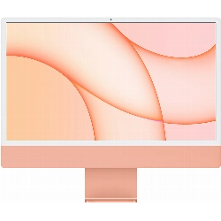 Моноблок Apple iMac 24 2021 MGPR3, 4480x2520, Apple M1, RAM 8 ГБ, SSD 256 ГБ, 8-core CPU, 8-core GPU, MacOS, Orange, оранжевый