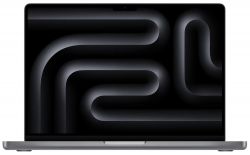 Ноутбук Apple MacBook Pro 14 2023 33024×1964, Apple M3, RAM 8 ГБ, SSD 1 ТБ, 8-core CPU 10-core GPU, macOS, MTL83, Space Gray, серый космос