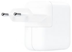 Адаптер питания Apple USB-C Power Adapter мощностью 30Вт/ 30W (MY1W2), White, белый