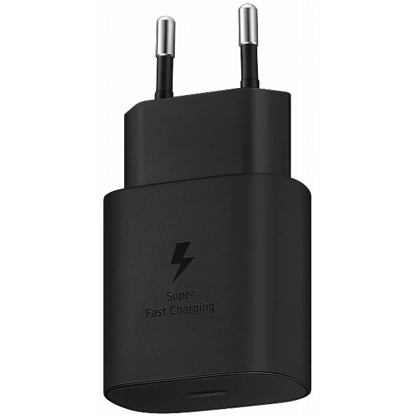 Сетевое зарядное устройство Samsung 25W Type-C, Black, черный