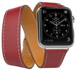 Ремешок Double Tour Capucine Barenia, Red, красный