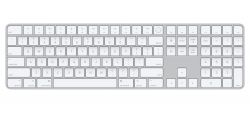 Клавиатура Apple Magic Keyboard с Touch ID и цифровой панелью, белый (MK2C3)