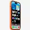 Чехол Apple iPhone 14 Pro Leather Case with MagSafe, Orange, оранжевый