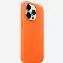 Чехол Apple iPhone 14 Pro Leather Case with MagSafe, Orange, оранжевый