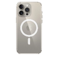 Чехол Apple iPhone 15 Pro Max Clear Case с MagSafe, прозрачный (MT233)