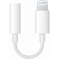 Адаптер Apple Lightning - mini jack 3.5 (MMX62ZM/A), White, белый