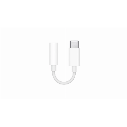 Адаптер Apple Type-C - mini jack 3.5 (MU7E2ZM/A), White, белый