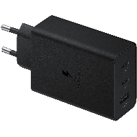 Сетевое зарядное устройство Samsung EPT6530 45W  + кабель, Black, черный
