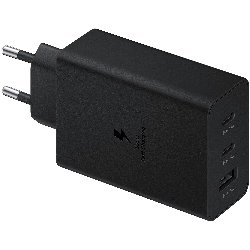Сетевое зарядное устройство Samsung EPT6530 45W + кабель, Black, черный