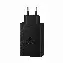 Сетевое зарядное устройство Samsung EPT6530 65W 3Port USB/TypeC, Black, черный