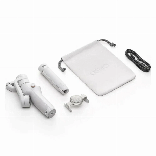 Электрический стабилизатор для смартфона DJI Osmo Mobile 6, White, белый