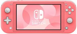 Игровая приставка Nintendo Switch Lite 32 ГБ HDD, без игр, Coral, коралловый