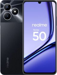 Смартфон Realme Note 50 3/64ГБ, Black, черный
