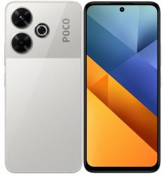 Смартфон Xiaomi Poco M6 4G 6/128, Silver, серебристый 