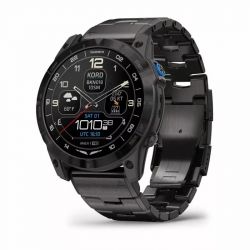 Смарт-часы Garmin D2 Mach 1 Pro Aviator, Black, черный