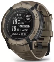 Смарт-часы Garmin Instinct 2X Solar Tactical Edition, Brown, коричневый