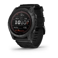 Умные часы Garmin Tactix 7 Pro Ballistics Edition с черным нейлоновым ремешком (010-02704-21)