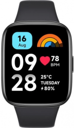 Смарт-часы Xiaomi Redmi Watch 3 Active, Black, черный