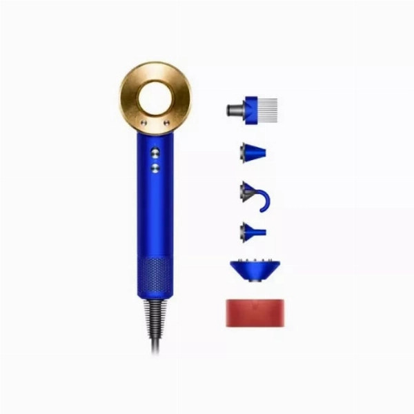 Фен Dyson Supersonic HD07, Blue/Gold