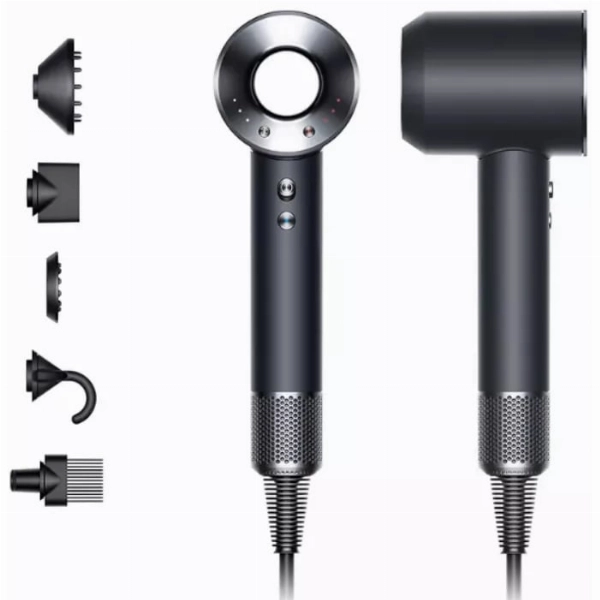 Фен Dyson Supersonic HD08, Black/, Silver, серебристый