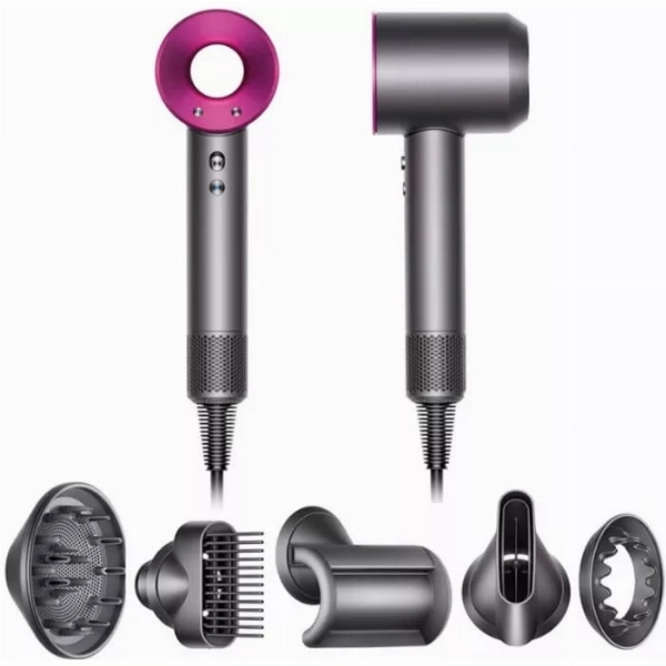Фен Dyson Supersonic HD08, Nickel/Fuchsia