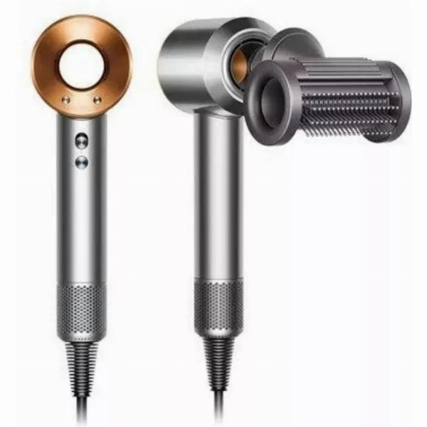 Фен  Dyson Supersonic HD15, Bright Nickel/Bright Copper