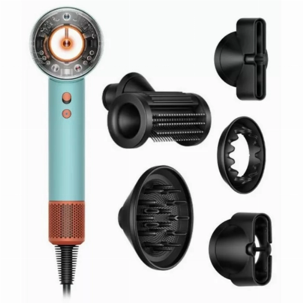 Фен Dyson Supersonic HD16, Ceramic Patina/Topaz, Orange, оранжевый