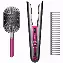 Выпрямитель для волос Dyson HS03 Corrale фуксия с набором фирменных расчесок, Nickel/Fuchsia