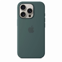 Чехол iPhone 16 Pro Silicone Lake Green, зеленый