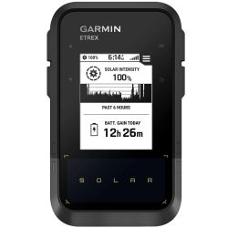 Навигатор Garmin eTrex Solar Black, черный