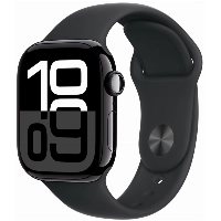 Умные часы Apple Watch Series 10 42 мм, S/M 130-200 мм, Aluminium Case GPS, Jet Black