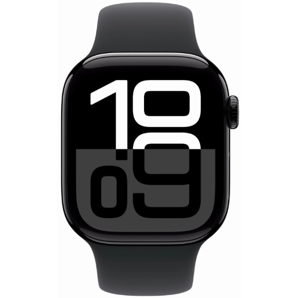 Умные часы Apple Watch Series 10 42 мм, M/L 140-245 мм, Aluminium Case GPS, Jet Black