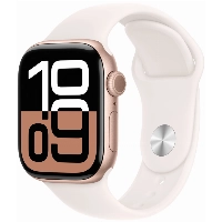 Умные часы Apple Watch Series 10 42 мм, S/M 130-200 мм, Aluminium Case GPS, Rose Gold