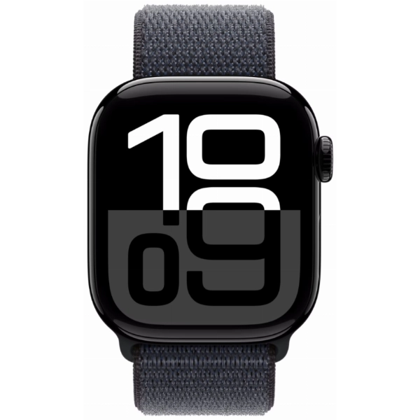 Умные часы Apple Watch Series 10 46 мм, Aluminium Case GPS, Sport Loop, Black