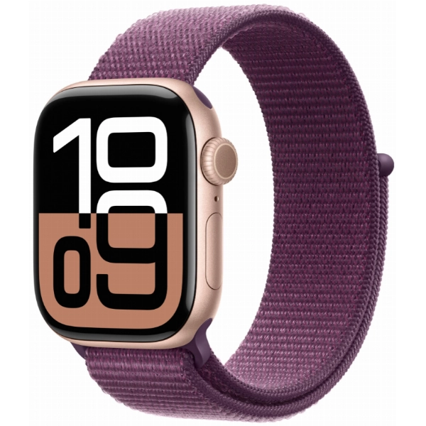 Умные часы Apple Watch Series 10 42 мм, Aluminium Case GPS, Sport Loop, Rose Gold