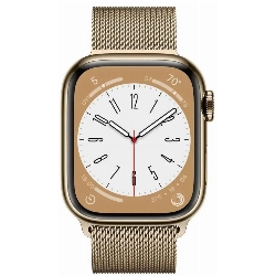 Умные часы Apple Watch Series 8 41 мм, Stainless Steel Case with Milanese Loop, Gold