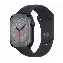 Умные часы Apple Watch Series 8 41 мм, M/L 160-210 мм, Aluminium Case with Sport Band, Midnight