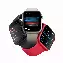 Умные часы Apple Watch Series 8 41 мм, M/L 160-210 мм, Aluminium Case with Sport Band, Midnight