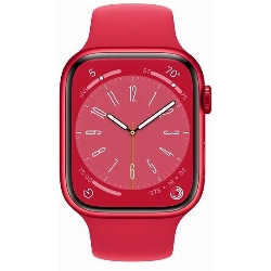 Умные часы Apple Watch Series 8 41 мм, M/L 160-210 мм, Aluminium Case with Sport Band, Red