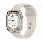 Умные часы Apple Watch Series 8 45 мм, S/M 130-180 мм, Aluminium Case with Sport Band, Starlight