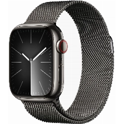 Умные часы Apple Watch Series 9 41 мм, Aluminium Case with Milanese Loop, Graphite